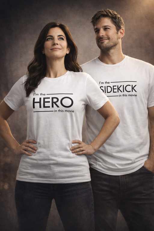 I’m the HERO in This Movie – T-Shirt